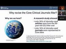 Video thumbnail for The New Clinically Useful Journals List for PubMed Searching: Where to Find it and How to Use it
