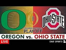 Video thumbnail for Oregon vs. Ohio State Live Streaming Scoreboard, Play-By-Play, Highlights: CFP Quarterfinals On ESPN