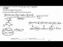 Video thumbnail for Chemistry A level Relative atomic mass difficult question solved pass your exams @letsgettothemarks