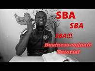 Video thumbnail for Business Cognate SBA Tutorial Pt. 1|CSEC Economics, Principles of Business & Principles of Accounts.