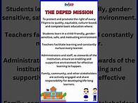 Video thumbnail for DEPED VISION MISSION and CORE VALUES 2024 With Voice Over | Department of Education Philippines