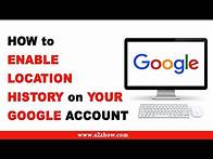 Video thumbnail for How to Enable Location History on Your Google Account