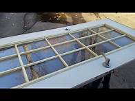 Video thumbnail for Door Glass Insert Replacement - Yellow Door Window Grills