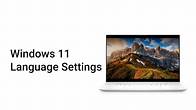 Video thumbnail for How to Change Display Language Settings in Windows 11