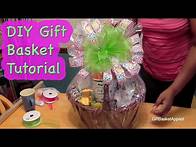 Video thumbnail for How to Make a Gift Basket | DIY Crafts