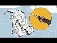 Video thumbnail for Installing Forward-Facing Car Seat with Seat Belt