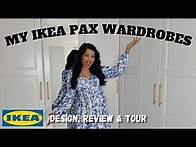 Video thumbnail for MY IKEA PAX WARDROBES! | DESIGN PLANNING, REVIEW & TOUR! 💖