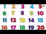 Video thumbnail for Numbers 1 - 20 Drawing and Coloring for Kids Learn Counting Numbers for Children