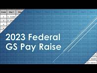Video thumbnail for Record 2023 Federal Pay raise with updated GS Pay Chart