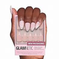 Video thumbnail for Glamnetic Press On Nails - Heavenly | Semi-Transparent Neutral Nude Trendy French Tip Short Almond Fake Nails, Reusable | 15 Sizes - 30 Nail Kit