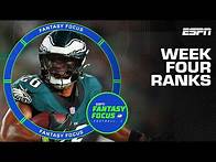 Video thumbnail for Week 4 Rankings + Mailbag | Fantasy Focus 🏈