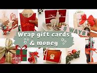 Video thumbnail for 8 creative ways to wrap money and gift cards // Christmas (2019)