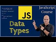 Video thumbnail for #5 Data Types in JavaScript - 1 | JavaScript Tutorial