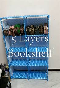 Video thumbnail for DIY 5-Layer Bookshelf Storage Rack Ideas