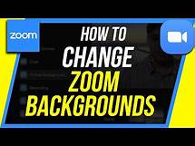 Video thumbnail for How to Change your Background in Zoom - Zoom Virtual Background