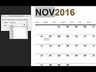 Video thumbnail for Word - Calendar Template Creating and Using