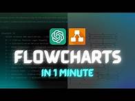 Video thumbnail for How To Create Flowcharts With ChatGPT And Draw.io
