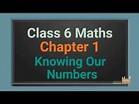 Video thumbnail for Class 6 maths chapter 1 "Knowing Our Numbers" (Part 2) Numbers upto 6 Digits cbse ncert