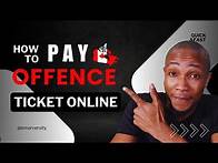 Video thumbnail for How to Pay Traffic Ticket Online in Canada