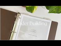 Video thumbnail for Building my Home Binder | MadyPlans