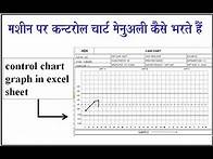 Video thumbnail for IMR Chart, X-bar Control Chart Graph in Excel sheet