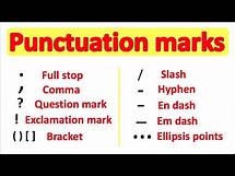 Video thumbnail for PUNCTUATION 📚 | English Grammar | How to use punctuation correctly