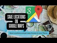 Video thumbnail for How to Save Location in Google Maps - Google Maps Location Save[Turorial]