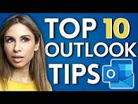 Video thumbnail for TOP 10 Outlook Tips EVERY Professional NEEDS To Know