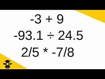 Video thumbnail for 7th Grade Math Year in Review Part 1