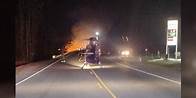 Video thumbnail for Highway Patrol identifies man killed following fuel truck explosion, collision along NC 87