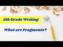 Video thumbnail for Fragments //5th Grade Writing Online