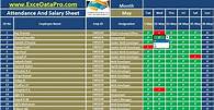 Video thumbnail for Download Salary Sheet With Attendance Register In Single Excel Template - ExcelDataPro
