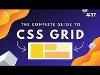 Video thumbnail for #37 CSS Grid Tutorial [Complete Guide] - CSS Full Tutorial