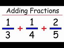 Video thumbnail for How to Add Three Fractions with Unlike Denominators - Math