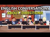 Video thumbnail for Asking & Giving Directions - English Conversation Dialogues - Beginner Intermediate Level
