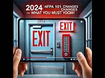 Video thumbnail for "2024 NFPA 101 Code Updates: What They Mean for Door Hardware & Egress Safety!"
