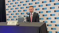 Video thumbnail for Ohio State coach Jake Diebler previews Texas, talks health of team