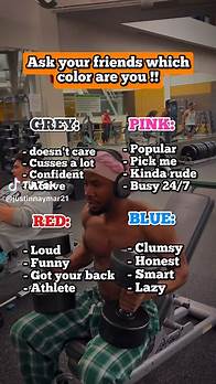 Video thumbnail for Ask your friends which color are you!!… | ask your friend what are you