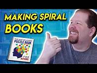 Video thumbnail for No Content Book Publishing | How to Make a Spiral Notebook
