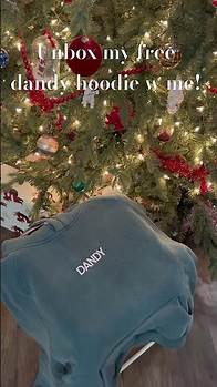 Video thumbnail for Unbox my dandy hoodie w me! @DANDY.WORLDWIDE #giveaway #lolpodcast #hoodie