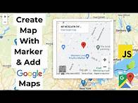 Video thumbnail for Create Map (Leaflet) With Marker & Add Google Maps Using JavaScript