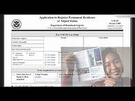 Video thumbnail for How to Fill Out Form I-485 Adjustment of Status Guide/Public Charge/Approved/USA K1 Visa