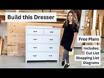 Video thumbnail for Building a Dresser with Free Plans