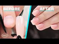 Video thumbnail for Fix Short Bitten Nails with Full Cover Gel Tips