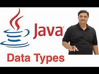 Video thumbnail for 5. Everything about JAVA Data Types