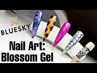 Video thumbnail for NAIL ART: Blossom/Blooming Gel Polish - Bluesky