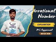Video thumbnail for Introduction To Irrational Number | Number System | ICSE | CBSE | WBBSE