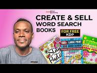 Video thumbnail for Create A Word Search Puzzle Book - Free Word Search Puzzle Maker (ChatGPT & Canva For Amazon KDP)
