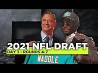 Video thumbnail for 2021 #NFLDraft Day 3: Rounds 4-7 LIVE reaction and analysis | NFL on ESPN