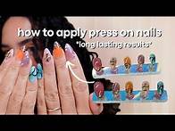 Video thumbnail for HOW TO APPLY PRESS ON NAILS *so they last long* (3-4 + weeks) | press on nail tutorial